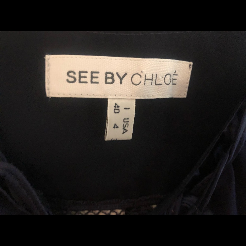 See by Chloe silk dresse